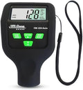 Paint Thickness Gauge CM-224 Auto – Digital Coating Thickness Meter for Cars and Automotive Inspection, Fe / Al / Fe+Zn Detection, 0.1 μm Resolution, Factory Calibrated, Large Backlit LCD by VVV-Group