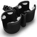 Accmor Stroller Cup Holder with Phone Holder, Bike Cup Holder, Walker Scooter Wheelchair Cup Holder Attachment, Universal Cup Holder for Uppababy Graco Strollers by Accmor