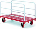 Raymond 3901 Steel Heavy Duty Panel and Sheet Mover with 2 Uprights and 8" x 2" Quiet Poly Caster, 3200 lbs Capacity, 54" Length x 30" Width by RaymondProducts