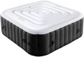 4.2 Ft Inflatable Hot Tub Cover, Energy Saving Bathtub Lid for Square Tub by Tlswshsy