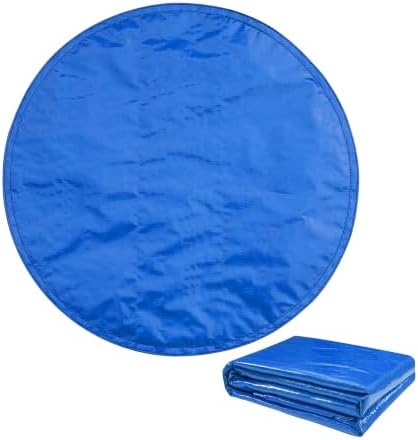 RAINDEWAY 24 Feet Round Tarp Waterproof Multipurpose Circle Tarps by RAINDEWAY