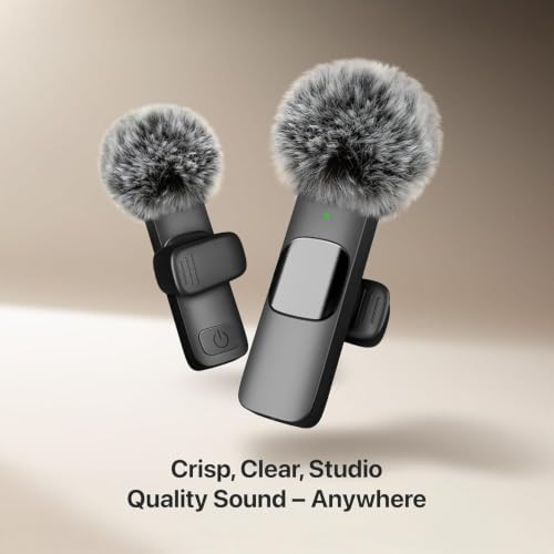 Mini Mic Pro (Latest Model – #1 Microphone for iPhone, Wireless Mini Microphone, Clear Voice, Noise Cancelling, Lavalier Mic for TikTok, YouTube & Interviews (iPhone 14 & Below) - Image 5