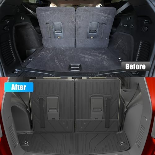 Cargo Liner & Backrest Mats for 2016-2026 Dodge Durango 6&7 Seater - Image 2