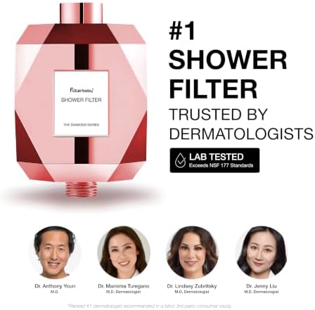 Filterbaby Diamond Shower Filter for Skin & Hair, IAPMO Tested to NSF 177 - Image 5