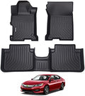 Accord Floor Mats - Car Mats for Honda Accord Sedan 2013-2017 (Not Fit Coupe Model), All Weather Flor Mat for Accord Accessories, Heavy Duty Rubber Mats, Car Accessories by cartist