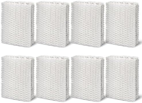 8 Pack WF813 Humidifier Filters Replacement Compatible with Equate EQWF813 PCWF813 Relion RCM832 RCM-832N Protec RWF813 EQ-2119-UL PCCM-832N Cool Mist Humidifiers Wick Filter by Unknown