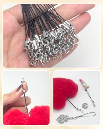 MKCYD Phone Charms Strap with Lobster Claw Clasps, Lanyard Straps - Image 3