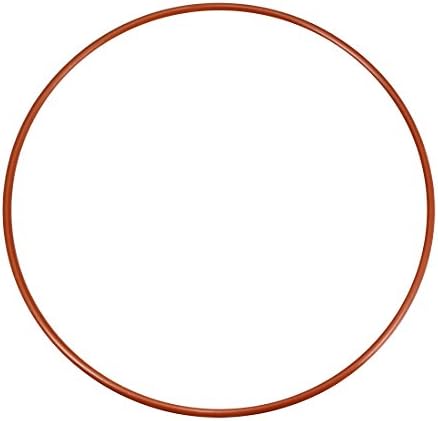 uxcell Silicone O-Ring, 165mm OD, 158mm ID, 3.5mm Width, VMQ Seal Rings Gasket, Red by uxcell