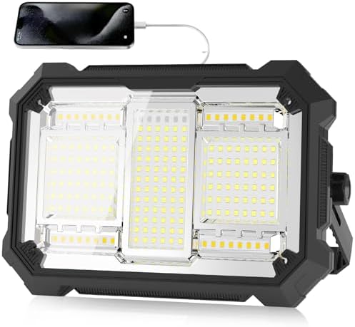 400W 32000LM LED Work Light, 32000mAh Rechargeable, Magnetic IP66 by Zenndpoon