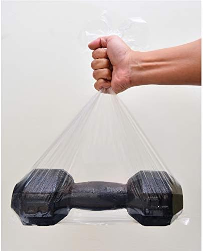 Wowfit 100 CT 16x20 1.1 Mil Large Clear Poly Bags for Packaging, Flat Open - Image 4