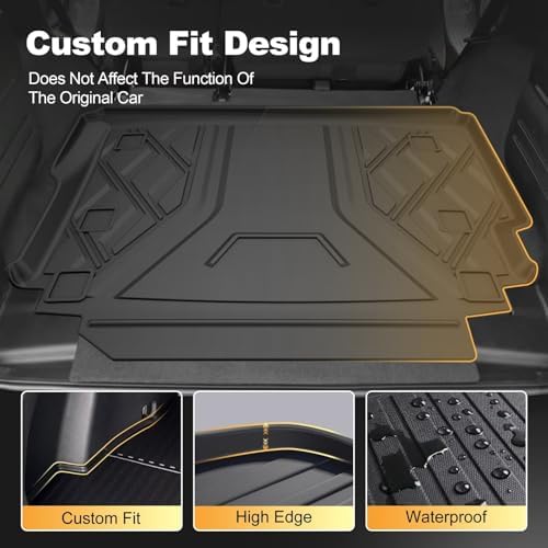 Cargo Liner for 2018-2026 Jeep Wrangler JL 4X4 W/o OEM Subwoofer - Image 4