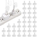Cable Labels by Wrap-It Storage, Regular, White (36 Pack) - Write On Cord Labels, Wire Labels, Cable Tags and Wire Tags for Cable Management and Electronics, Computers. Great Stocking Stuffer by Wrap-ItStorage