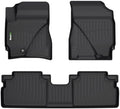 HAFIDI® Floor Mats Fit for 2009-2012 Ford Escape for Mazda Tribute & Mercury Mariner 2009-2011 All Weather Protection TPE Car Floor Liners, Fits 1st & 2nd Row Full Set Custom Accessories, Black by HAFIDI