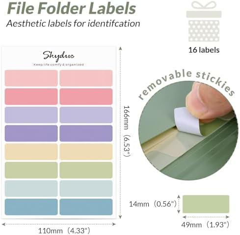 SKYDUE Accordion File Organizer, Expanding File Folder with 7 Pockets, Portable Receipt Paper Bill Document Organizer, Letter/A4 Size Filing Folder School Office Supplies, MossGreen - Image 4
