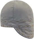 BOCOMAL FR Welding Cap Paisley Printed CAT2 Midweight 6 Pannel Welder Caps by BOCOMALFRWORKWEAR