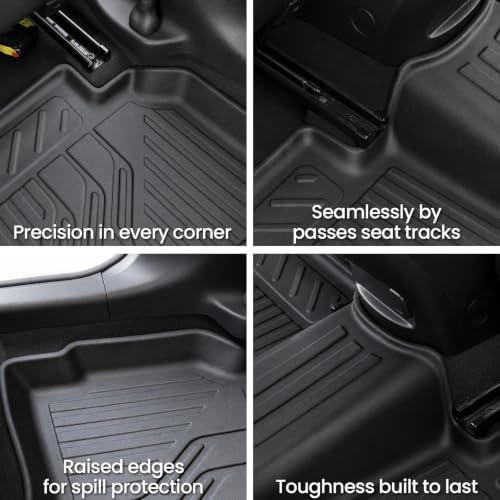 Floor Mats for Chevy Malibu 2016-2025 Gas Only, with Cargo Mat - Image 5