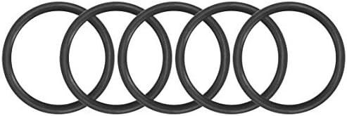 uxcell Nitrile Rubber O-Rings 35mm OD 28.8mm ID 3.1mm Width, Metric Sealing Gasket for Automotive Machine Plumbing, Pack of 5 by uxcell