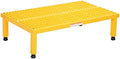 Vestil AHW-H-2436 Steel Adjustable Work-Mate Stands 36-7/16 in. x 23-1/2 in. x 10-1/2 in. 500 Lb. Capacity Yellow by Vestil