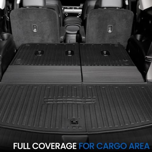 Floor Mats for Hyundai Palisade Hybrid 2026 7&8 Seat w/Cargo Mat - Image 6