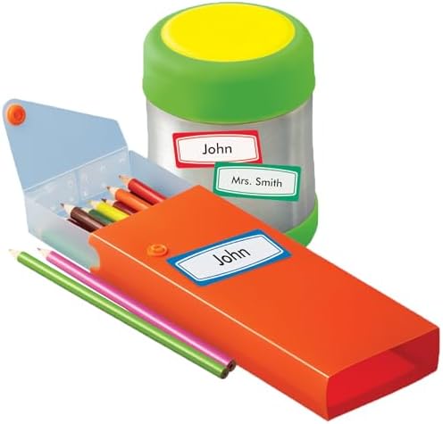 Avery 0.75 x 1.75 Inches Kids Durable Labels, Assorted, Pack of 60 (41441) - Image 2