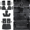 Floor Mats for Jeep Grand Cherokee L 6 Seats 2026 2021-2025 by Houclemic