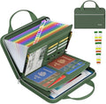 Tamfile Accordion File Organizer, Fireproof Expanding File Folder, Green by Tamfile