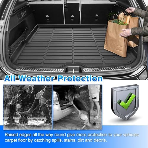 Car Mats for 2023-2026 Mercedes Benz GLC& GLC 300& GLC 350e& GLC 43 AMG, All Weather Flor Mat for GLC 300 Accessories, Heavy Duty Rubber Mats, Car Accessories - Image 6