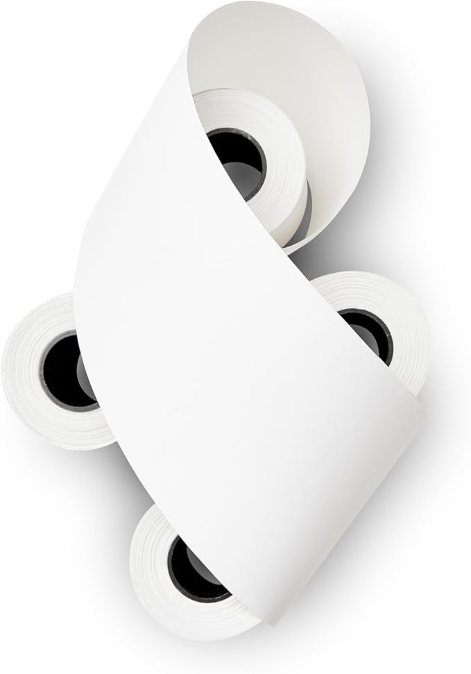 2 1/4 x 55 Thermal Paper Rolls For New Square Terminal Credit Card Machine 50 - Image 4
