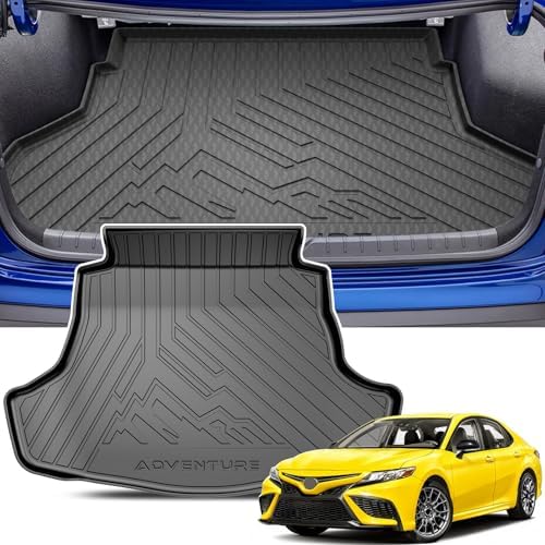 KUST Cargo Trunk Mat for 2018-2025 Toyota Camry 2018-2025/2019-2022 Avalon by KUST