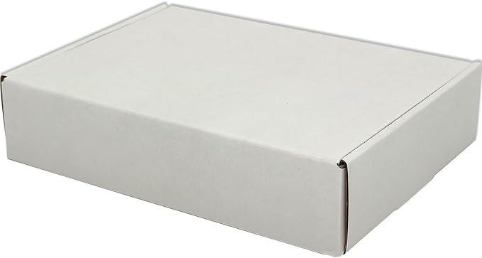 Small White Shipping Boxes for Small Business Pack of 25-7x5x2 inches Cardboard - Image 5