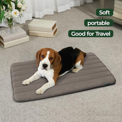 BALANCE Dog Crate Pad, Dog Foam Crate Mat Kennel Pad, Washable Water-Resistant Pet Bed Flat Dogs Cage Mat for Large Dogs - Image 2