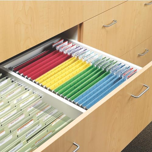 Smead Frames, Hanging File, Heavy Duty Steel Letter Size, Adjustable 23"-27" Rails, 2-Pack Gray, Converts Drawers to Hanging Folder Storage, for Office Home Classroom Organization - Image 6