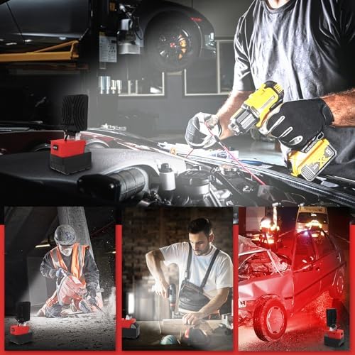 T-SUN 55W Work Light Compatible with Milwaukee 18V/20V Battery - Image 7