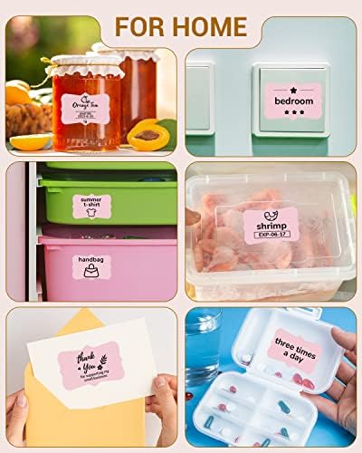 Phomemo Pink Thermal Labels for Shipping Label Printer 3"x 2"/ 500 PCS - Image 5