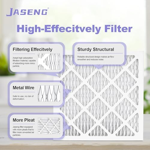 10x10x1 MERV 11 Air Filter, 4-Pack for Furnace HVAC - Image 4