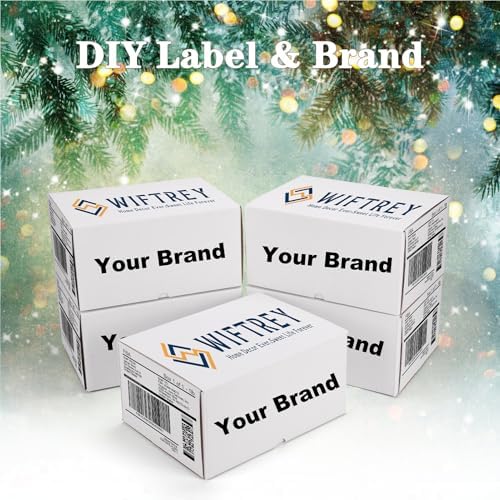 WIFTREY 10x7x4 White Shipping Boxes Set of 25, Corrugated Cardboard Box 10 x 7 x 4 for Mailing Packing Gifts, Shipping Small Business - Image 7