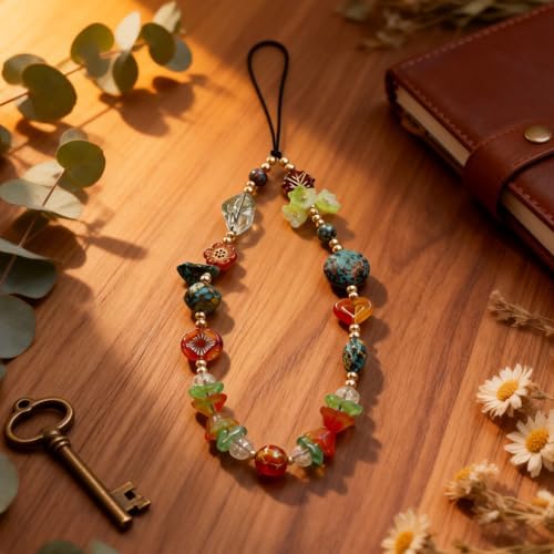 Beaded Camera Wrist Strap Cute Digital Camera Charm Lanyard Phone Charms Strap Beaded Camera Chain for Phone - Image 6