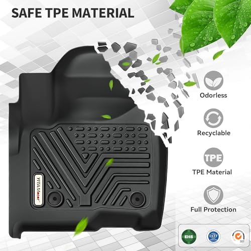 YITAMOTOR Floor Mats Fit 2018-2025 Ford Expedition/Expedition Max 8 Seat - Image 6