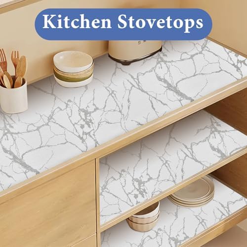 Drawer and Shelf Liner for Kitchen Cabinet: 23.6 in X 20 Ft Non Slip - Image 3