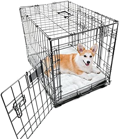 Dog Bed Crate Mat(30" X 19"), Soft Plush Dog Bed Pad - Image 5