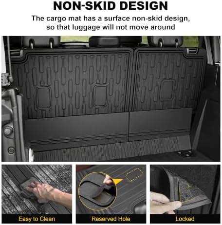 TTX LIGHTING Rear Seat Back Covers for Ford Bronco 2021-2026 4-Door - Image 3