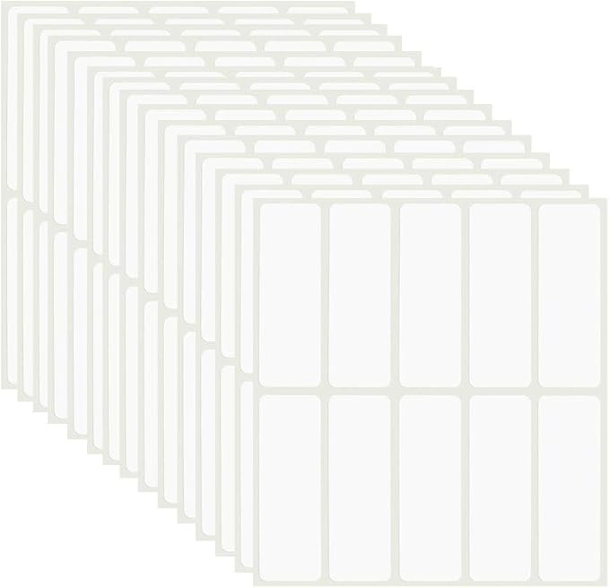 HOSSIAN File Folder Labels Name Filing Envelopes Label Stickers, 0.6 x 1.57 in by HOSSIAN