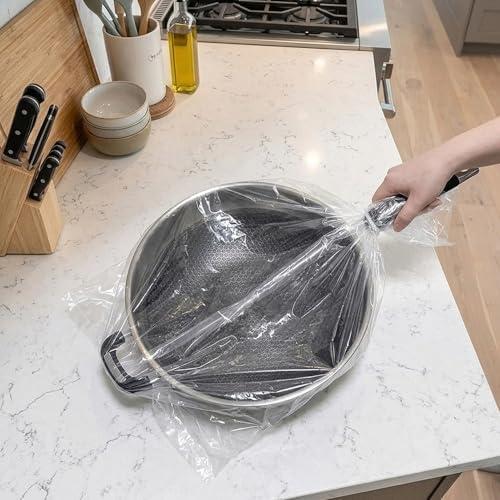 Yotelab Clear Plastic Flat Open Poly Bags for Packaging, 18x24 In, 50Pcs - Image 5
