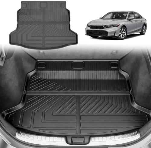 Trunk Mat Fit for 2022-2026 Honda Civic Hatchback Sport/EX-L/LX by AOMSAZTO