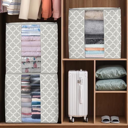 Storage Bags 8 Pack 100L Clothes Organization and Storage Containers - Image 6