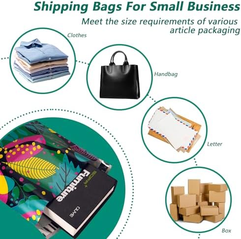 Poly Mailers 12x15.5 Inch, 50 Pack, Tropical Self-Seal Shipping Bags - Image 6
