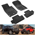 Kiwi Master Floor Mats for 2014-2017 Jeep Wrangler JK 2-Door by KIWIMASTER