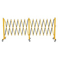 GYMTIME Metal Expandable Barricade, Safety Barrier by GYMTIME