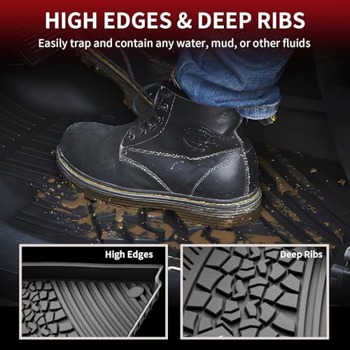 LASFIT Floor Mats for Jeep Grand Cherokee WL 2022-2025 2026 5-Seat - Image 3