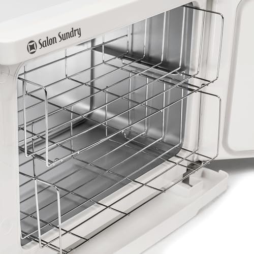 Salon Sundry Professional High Capacity Hot Towel Warmer Cabinet - Facial Spa and Salon Equipment - White - Image 3